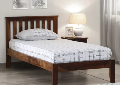 eva solid wood single bed in provincial teak finish by woodsworth eva solid wood single bed in provi iibrbk